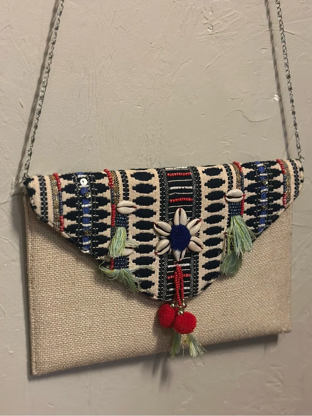 Beach Envelope Clutch
